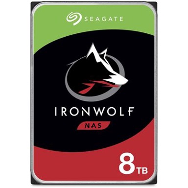 SEAGATE Tvrdi disk 8TB IronWolf NAS ST8000VN004, HDD, SATA3, 256MB cache, 7200 okr./min, 3.5", za desktop